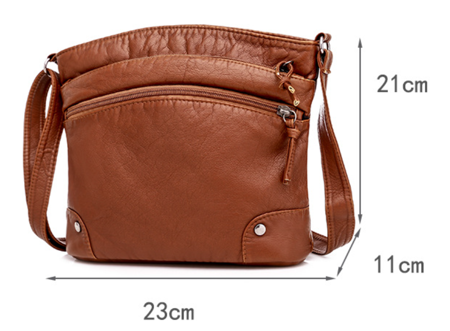 Freya | Leather Shoulder Bag