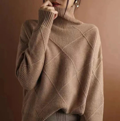 Ashbury™ | Textured Turtleneck Knit Sweater