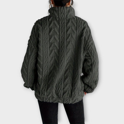 Ashbury™| Braided Zip-Up Pullover