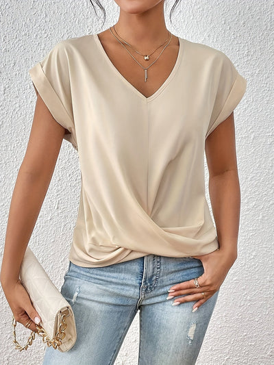 Sarah™ | Relaxed Front Twist Top