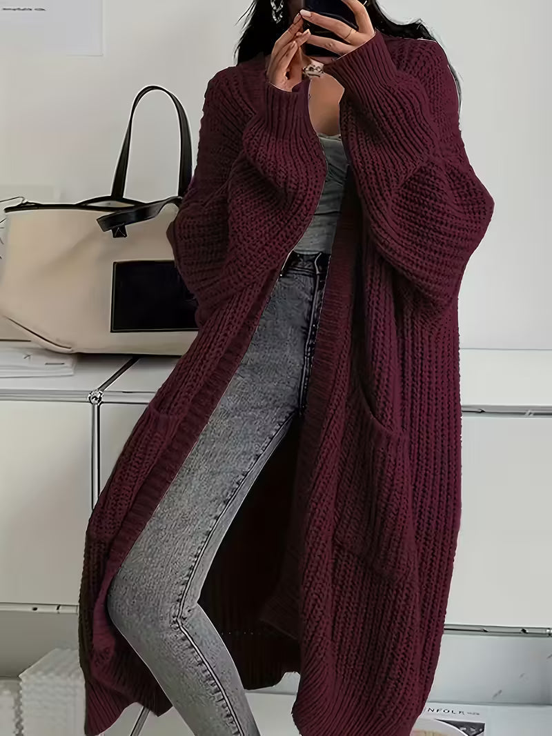Ashbury™| Long Knitted Cardigan Women