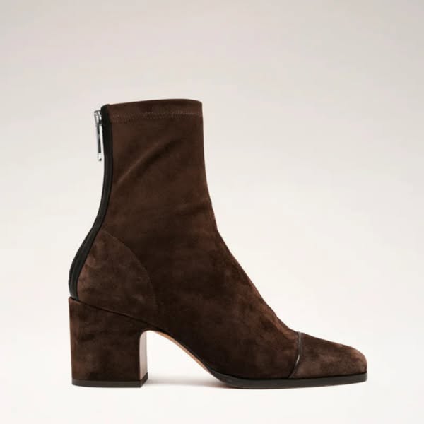 Brooke | Square toe heeled boots