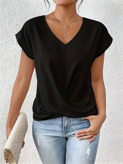 Sarah™ | Relaxed Front Twist Top