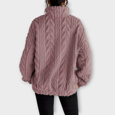 Ashbury™| Braided Zip-Up Pullover