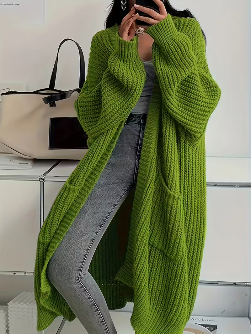 Ashbury™| Long Knitted Cardigan Women