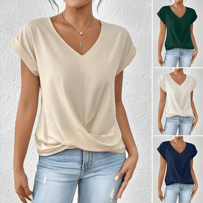 Sarah™ | Relaxed Front Twist Top