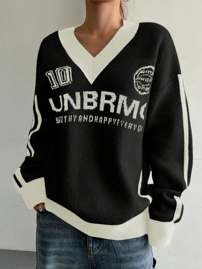Ashbury™ | Urban Varsity Knit Sweater