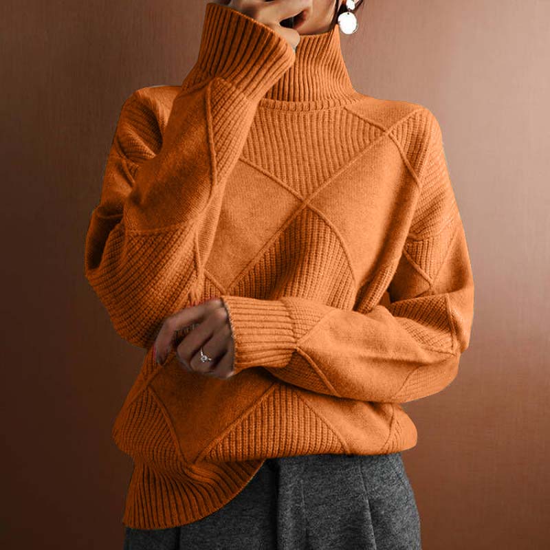 Ashbury™ | Textured Turtleneck Knit Sweater