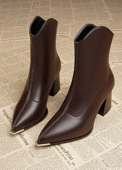 Elaina - Elegant High Heel Boots for Women