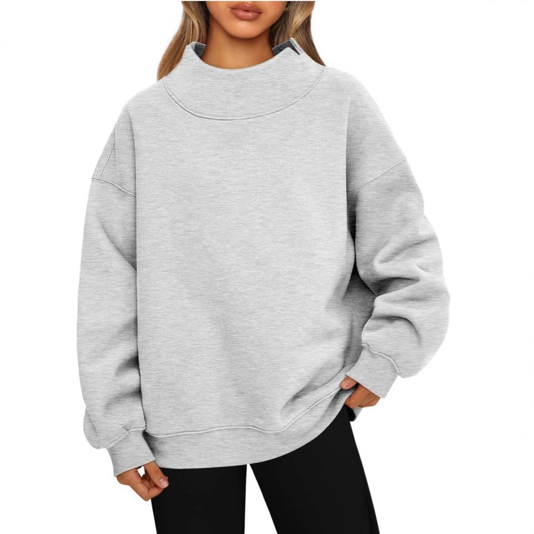 Ashbury™ | Essential High Collar Sweatshirt