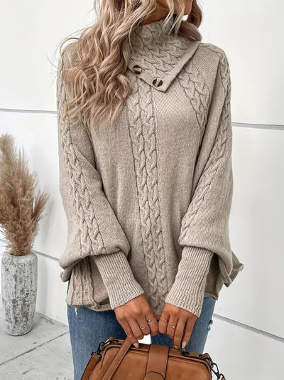Ashbury™ | Cozy Knit Button Sweater