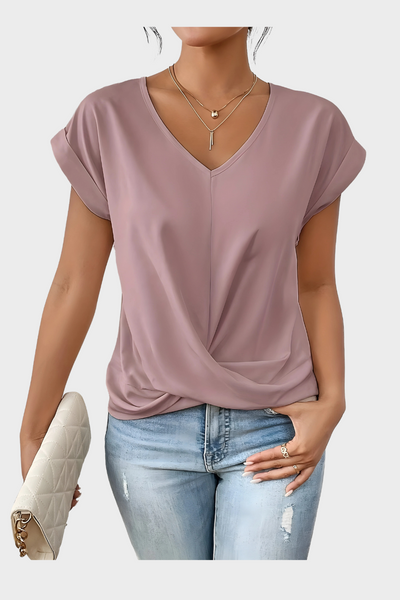 Sarah™ | Relaxed Front Twist Top