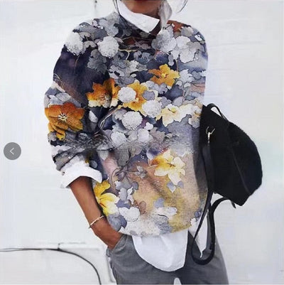 Ashbury™ | Trendy Floral Sweater