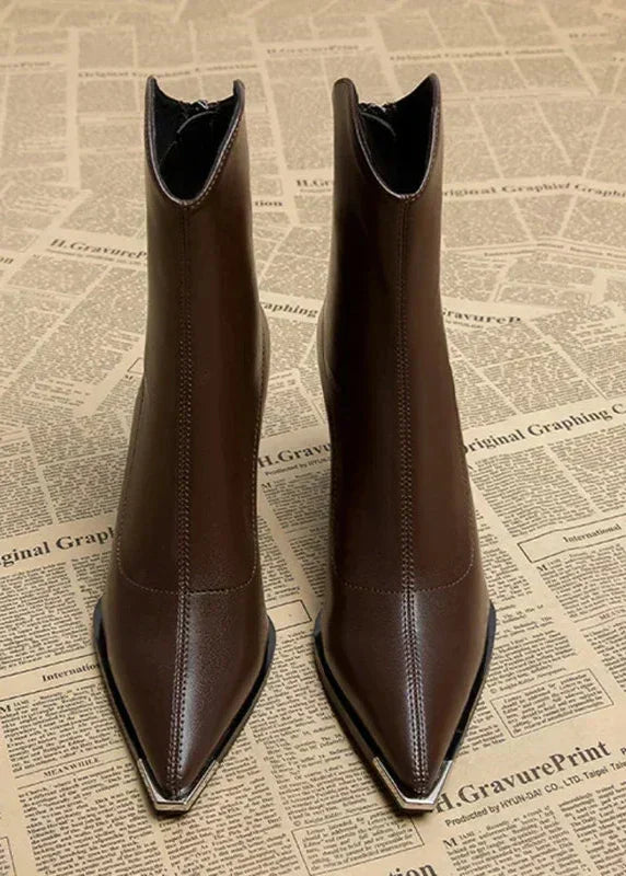 Elaina - Elegant High Heel Boots for Women