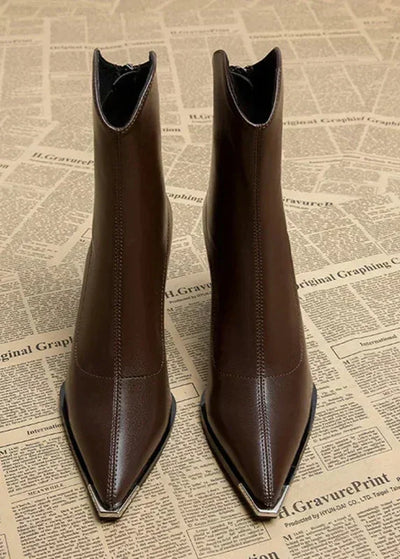 Elaina - Elegant High Heel Boots for Women