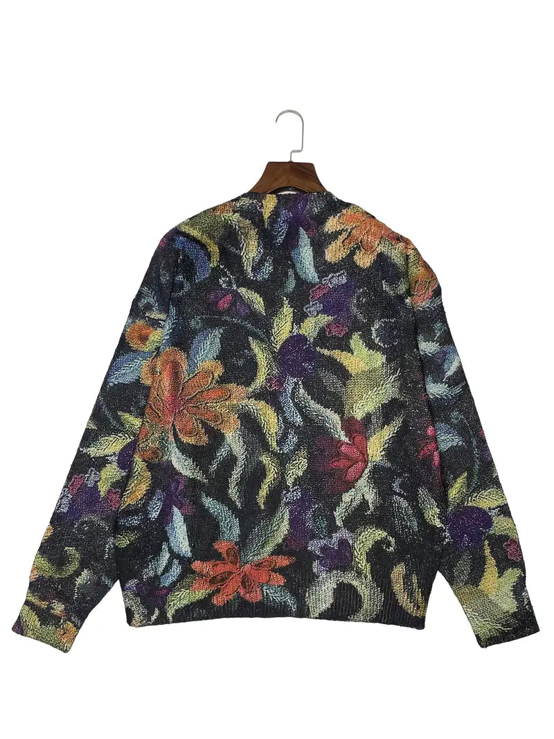 Ashbury™ | Trendy Floral Sweater