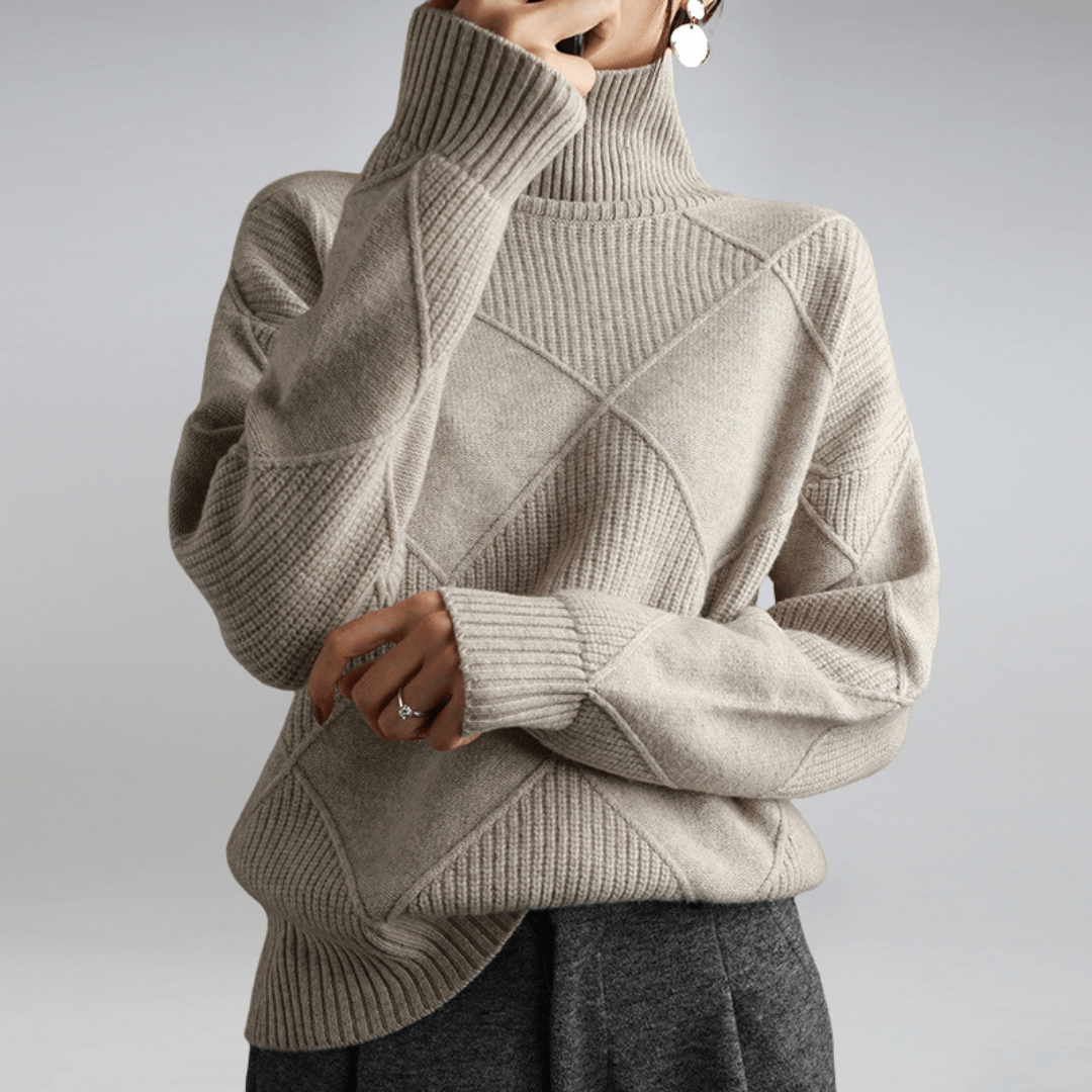 Élise | Abby Soft Turtleneck Sweater