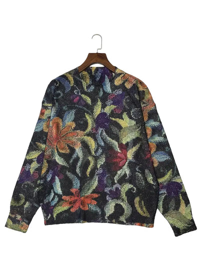 Ashbury™ | Trendy Floral Sweater