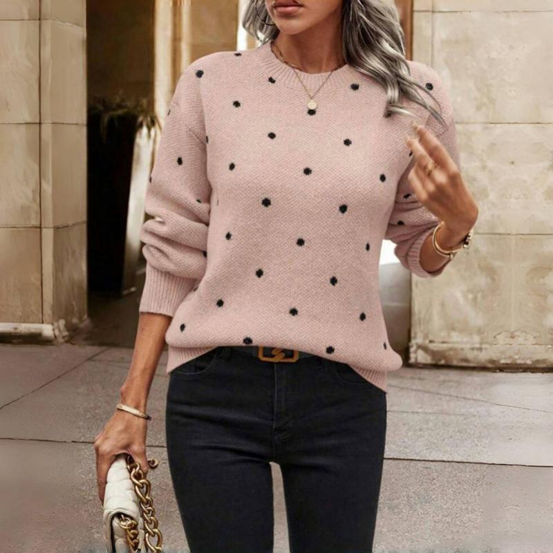 Ashbury™ | Polka Dot Knitted Sweater