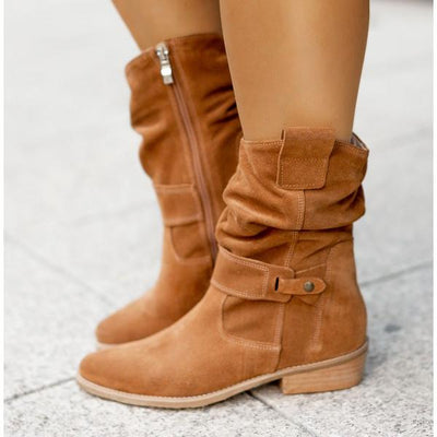 Carmen - Zip-up ankle boots with comfort and orthopedic support