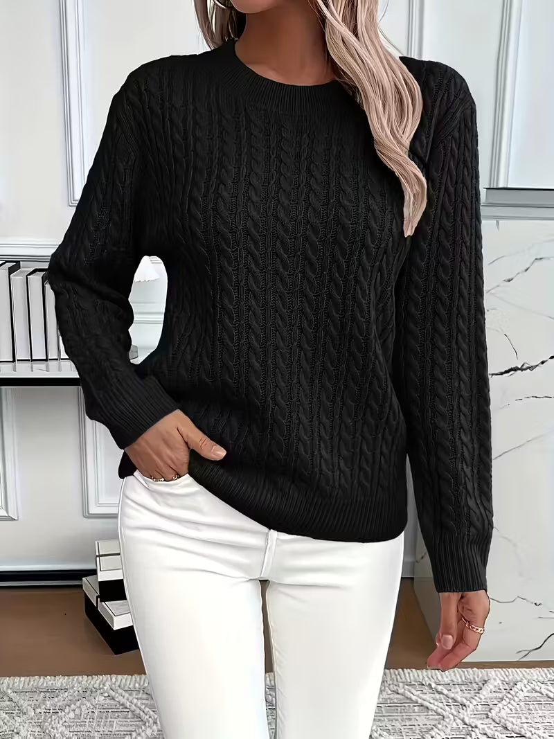 Megan™ | Aria Soft Knit Sweater