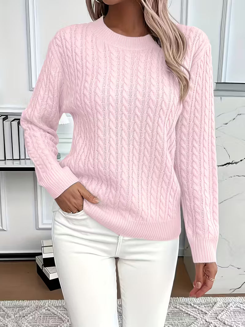 Megan™ | Aria Soft Knit Sweater