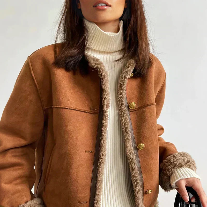 Ashbury™ – Liana Refined Jacket for Timeless Winter Elegance