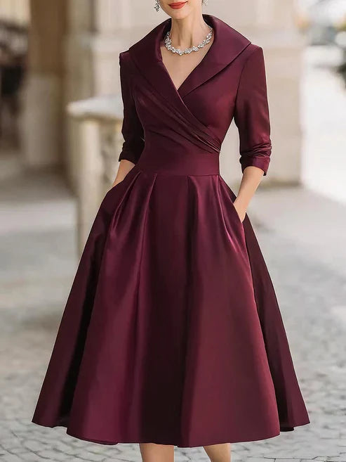 Isabela | Elegant Midi Dress