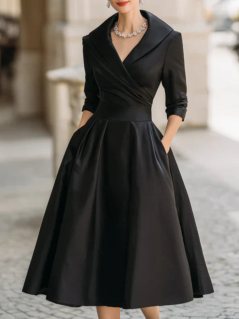 Isabela | Elegant Midi Dress