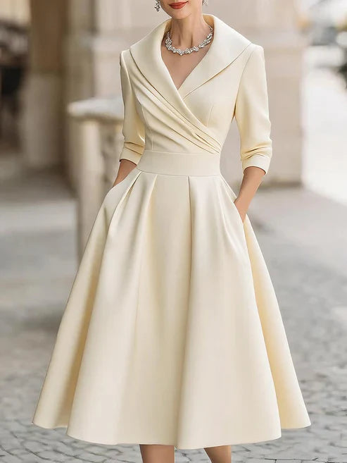 Isabela | Elegant Midi Dress